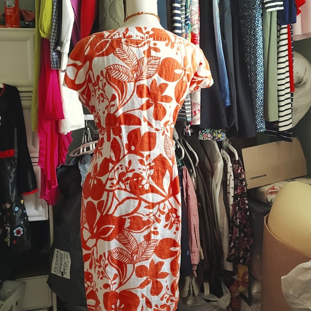 Boden Linen Dress - Picture 3 of 7